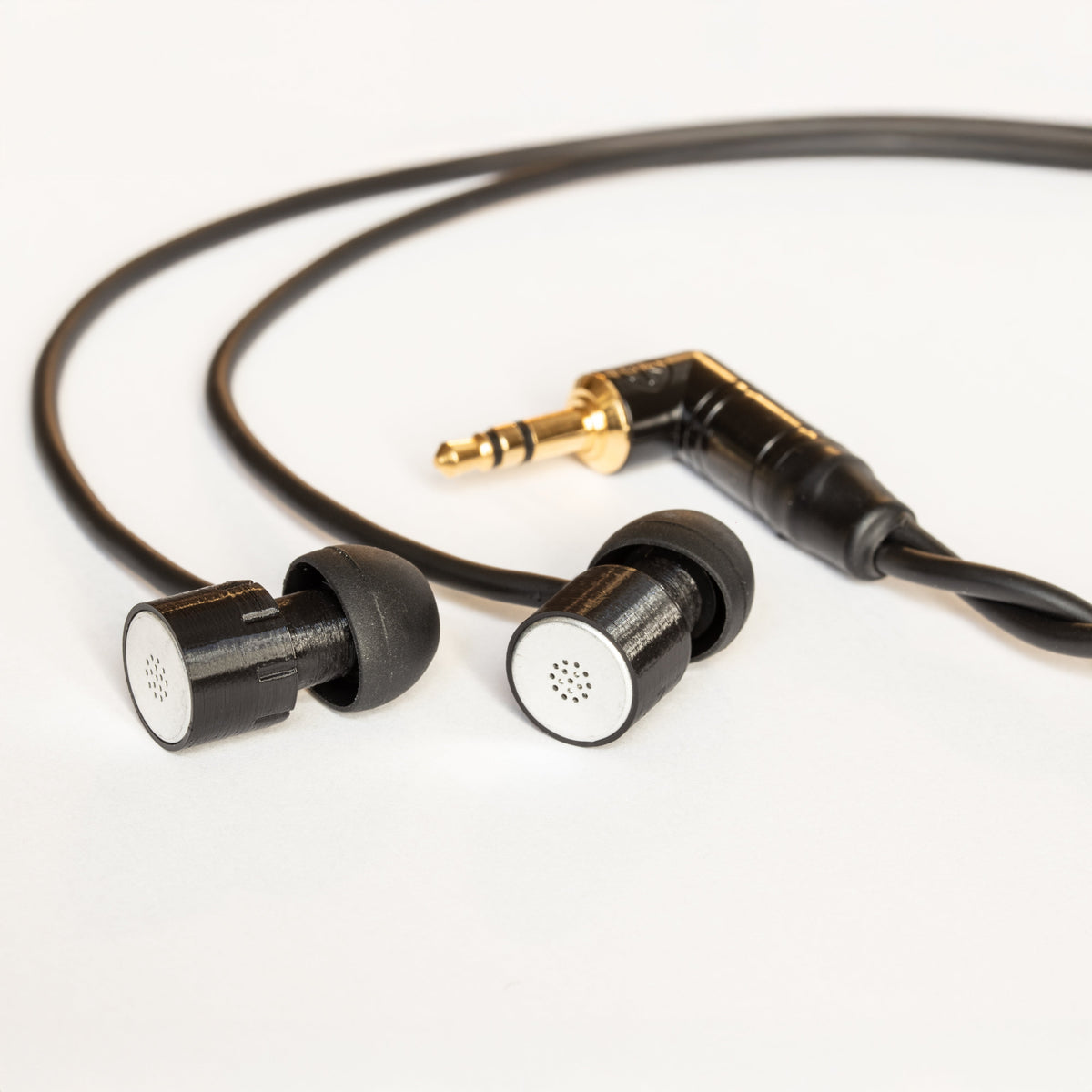 SO.1 In-Ear Microphone Omni Stereo Detail Neutrik Gold Right Angle TRS Primo EM272 Binaural Sonorous Objects