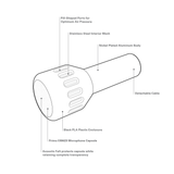 SO.3 Small Cardioid Microphone Features Sonorous Objects Primo EM423 EM204