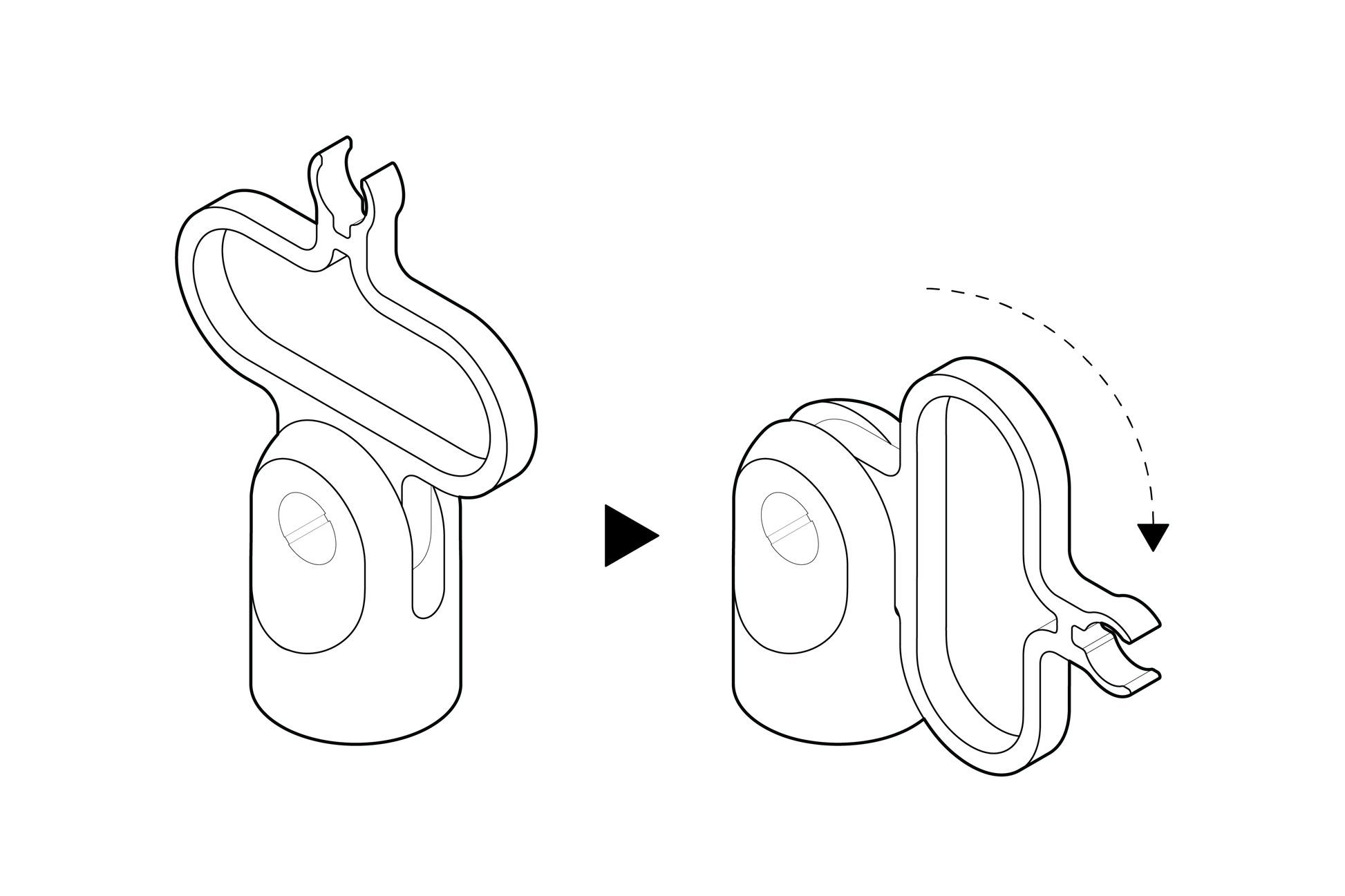 SO Standard Microphone Mount Boom Clip Drawing Sonorous Objects