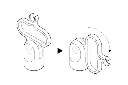 SO Standard Microphone Mount Boom Clip Drawing Sonorous Objects